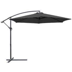 10' X 10' Outdoor Hanging Offset Cantilever Patio Umbrella With Easy Tilt - Devoko -Quality Garden Outdoor Store GUEST 00230eea 2edf 498f af5e 01115038ff42