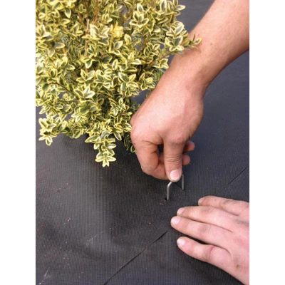 DeWitt Company 8 X 2 X 8 Inch 11 Gauge Galvanized Steel Anchor Pins, Great For Landscape Fabrics And Drip Irrigation Tubing, Bulk Package Of 1000 3 DeWitt Company 8 X 2 X 8 Inch 11 Gauge Galvanized Steel Anchor Pins, Great For Landscape Fabrics And Drip Irrigation Tubing, Bulk Package Of 1000 - Image 3