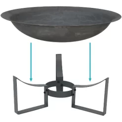 Sunnydaze Decor Sunnydaze Outdoor Camping Or Backyard Cast Iron With Heat Resistant Finish Modern Round Fire Pit Bowl With Stand - 23" - Bronze 10 Sunnydaze Decor Sunnydaze Outdoor Camping Or Backyard Cast Iron With Heat Resistant Finish Modern Round Fire Pit Bowl With Stand - 23" - Bronze -Quality Garden Outdoor Store GUEST 0347f6c0 0f50 41a5 801e 266a6590e30d