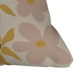 Urban Wild Studio Black Coffee Morning Tan Outdoor Throw Pillow - Deny Designs