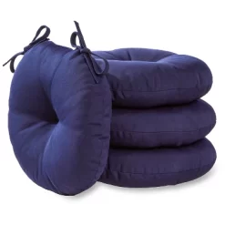 4pk 15" Simple Solids Outdoor Bistro Chair Cushions - Kensington Garden -Quality Garden Outdoor Store GUEST 04387b58 baa4 4ea9 88b2 574adab0c649