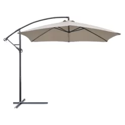 10' X 10' Outdoor Hanging Offset Cantilever Patio Umbrella With Easy Tilt - Devoko -Quality Garden Outdoor Store GUEST 052823c5 4c74 46f6 af3a da5d10ddfa20