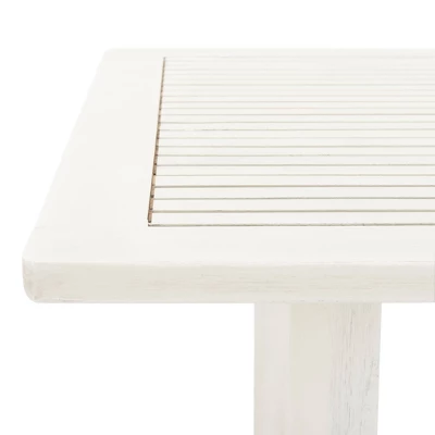 Pate 3pc Bistro Set - White/Navy - Safavieh 3 Pate 3pc Bistro Set - White/Navy - Safavieh - Image 3