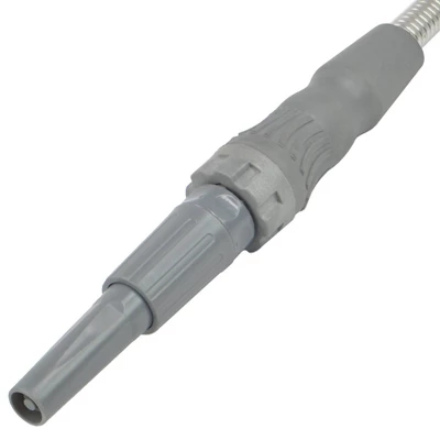 Bernini 75' No-Kink Expandable Metal Garden Hose With New Grip Collar - Gray 1 Bernini 75' No-Kink Expandable Metal Garden Hose With New Grip Collar - Gray