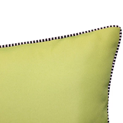 28" X 14" Dimensional Flowers Home Decorative Patio Throw Pillow - Edie@Home 5 28" X 14" Dimensional Flowers Home Decorative Patio Throw Pillow - Edie@Home - Image 5