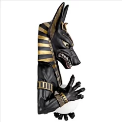 Design Toscano Anubis, Egyptian God Of The Underworld Illuminated Wall Sculpture -Quality Garden Outdoor Store GUEST 08685f62 cd1a 46fa 889b 40a7ed854ab5