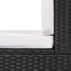 10pc Wicker Patio Sectional Seating Set With Cushion - Black/Beige - GODEER -Quality Garden Outdoor Store GUEST 0998db0c f870 407f 9fe5 e472dc3872d7