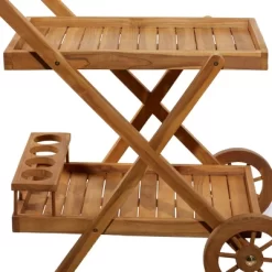 Trolley Patio Outdoor Serving Cart - Olivia & May -Quality Garden Outdoor Store GUEST 0a9df512 5b74 4814 8140 83c27e7a2120