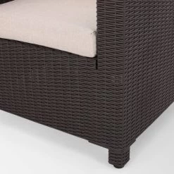 Waverly 2pk Faux Wicker Club Chairs - Brown/Beige - Christopher Knight Home -Quality Garden Outdoor Store GUEST 0b5400e4 49c5 42f0 bb7a 3030693478ea