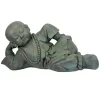 Design Toscano Resting Serene Baby Buddha Garden Statue
