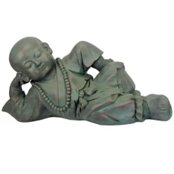 Design Toscano Resting Serene Baby Buddha Garden Statue