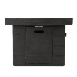 Bedrock 3pc Faux Wicker Chat Set With Fire Pit - Brown/Beige - Christopher Knight Home -Quality Garden Outdoor Store GUEST 0ce356e3 e27a 4aa5 a674 a368ae87b2aa