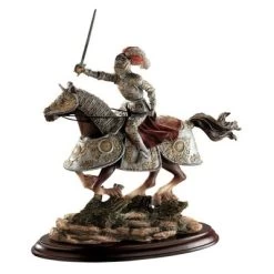 Design Toscano Medieval Charging Knight And Horse Sculpture