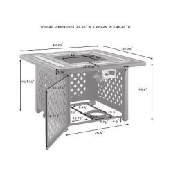 Bradenton 5pc Outdoor Wicker Arm Chair & Fire Table Set - Crosley 36 Bradenton 5pc Outdoor Wicker Arm Chair & Fire Table Set - Crosley -Quality Garden Outdoor Store GUEST 0fd5736e 16dc 42fa 8cc0 142c92078f1b