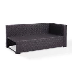 Biscayne Loveseat With Mocha Cushions Brown - Crosley 11 Biscayne Loveseat With Mocha Cushions Brown - Crosley -Quality Garden Outdoor Store GUEST 10338cde 775d 4650 b0e9 b592ca6c5b2e