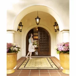 John Timberland Bellagio Rustic Outdoor Hanging Light Bronze 18" Champagne Hammered Glass Damp Rated For Post Exterior Barn Deck House Porch Patio -Quality Garden Outdoor Store GUEST 103f636f f94d 483f 9903 8dfd6f0539f6