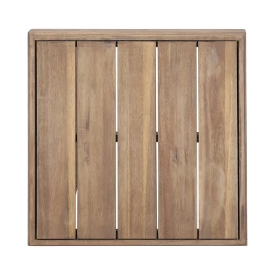 Westchester Acacia Wood Side Table - Brown - Christopher Knight Home 3 Westchester Acacia Wood Side Table - Brown - Christopher Knight Home - Image 3