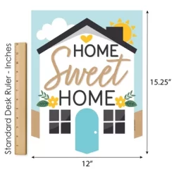 Big Dot Of Happiness Welcome Home Housewarming - Outdoor Home Decorations - Double-Sided New Sweet Home Garden Flag - 12 X 15.25 Inches -Quality Garden Outdoor Store GUEST 10e87cb2 a85d 4313 b6b0 a532d3b067ea