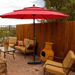 Aoodor Garden Market Umbrella - Outdoor Patio Umbrella Round -Quality Garden Outdoor Store GUEST 1107d8a9 e2c0 4f4f b129 4eabb6330cac