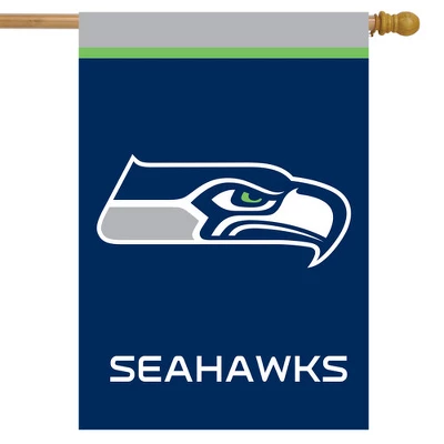 Briarwood Lane Seattle Seahawks House Flag NFL Licensed 28" X 40" 1 Briarwood Lane Seattle Seahawks House Flag NFL Licensed 28" X 40"