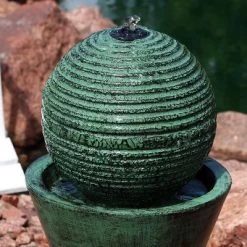 Sunnydaze Decor Sunnydaze Outdoor Polyresin Desert Spring Solar Powered Water Fountain With Battery Backup, Submersible Pump, And Panel - 30" -Quality Garden Outdoor Store GUEST 14311a15 6590 48d5 88bf 799ea17ff95b