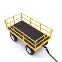 Gorilla Carts 1200lbs. Capacity Industrial Steel Utility Wagon With Removable Sides And 2 In 1 Handle For Towing - Yellow (GOR1201B) 6 Gorilla Carts 1200lbs. Capacity Industrial Steel Utility Wagon With Removable Sides And 2 In 1 Handle For Towing - Yellow (GOR1201B) -Quality Garden Outdoor Store GUEST 15d65ce2 7345 4556 9367 5cd8c911e227