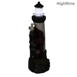 Sunnydaze Decor Sunnydaze 36"H Electric Polyresin Gull's Cove Lighthouse Outdoor Water Fountain With LED Light -Quality Garden Outdoor Store GUEST 164c2c5e f084 475f a831 a7e3a4479913