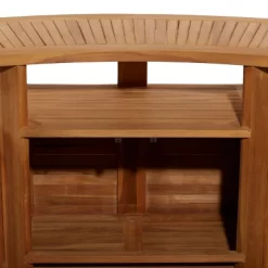 Patio Bar Table Teak - Olivia & May -Quality Garden Outdoor Store GUEST 1667a6b4 c384 4bdc ad69 d0cd1866ded7