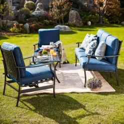 4pc Outdoor Patio Seating Set - Patio Festival
