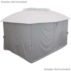 Sunnydaze Decor Sunnydaze Gazebo 4-Piece Polyester Sidewall Set For 10' X 13' Soft Top Rectangle Patio Gazebo - 125" W X 77" H -Quality Garden Outdoor Store GUEST 18253977 8f61 437d 8e47 5a8bcae6c8bd