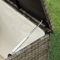 4pc Wicker Patio Seating Set With Cushions - Gray/Beige - GODEER 30 4pc Wicker Patio Seating Set With Cushions - Gray/Beige - GODEER -Quality Garden Outdoor Store GUEST 19ab6cba 819b 441e afcd ebc756e116da 1