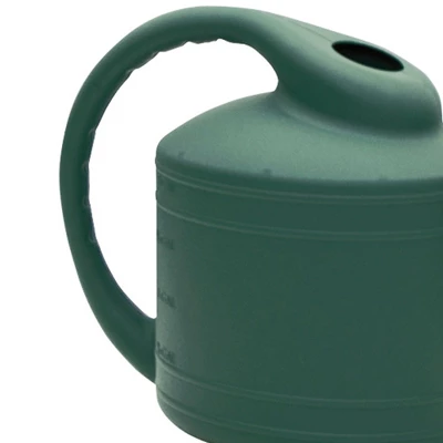 Southern Patio Large 2 Gallon Plastic Rainfall Garden Plant Watering Can, Green 2 Southern Patio Large 2 Gallon Plastic Rainfall Garden Plant Watering Can, Green - Image 2