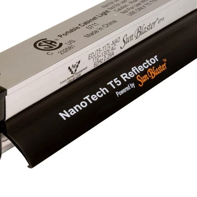 SunBlaster SL0900304 54 Watt 6400K 4' 120V Hydroponic Grow Light Lamp Ballast Fixture With NanoTech T5HO Reflector For Indoor Home Gardens, 3 Pack 4 SunBlaster SL0900304 54 Watt 6400K 4' 120V Hydroponic Grow Light Lamp Ballast Fixture With NanoTech T5HO Reflector For Indoor Home Gardens, 3 Pack - Image 4