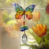 Woodstock Wind Chimes Woodstock Rainbow Makers Collection, Crystal Wonders, 5'' Butterfly Crystal Suncatcher CWBUT