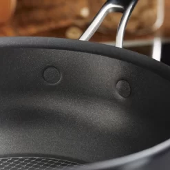 Anolon X Hybrid 2.5qt Nonstick Induction Saucier Pan With Lid Super Dark Gray -Quality Garden Outdoor Store GUEST 1d5f5ac0 ccba 48d7 9195 04898e95f11e