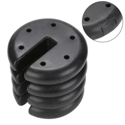 Z-Shade ZSCIRWTS-4 Black Durable Plastic Coated 5 Pound Circular Cement Core Canopy Shade Tent Outdoor Weight Plates, Set Of 4 -Quality Garden Outdoor Store GUEST 1fb75242 4fcb 41dc 9fbf 3159b8f73766