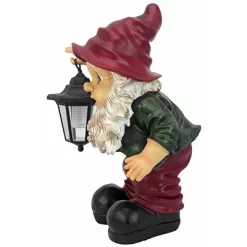 Design Toscano Edison With The Lighted Lantern Garden Gnome Statue -Quality Garden Outdoor Store GUEST 1fb8bb27 2ba9 43ec 95c6 4fd136581272