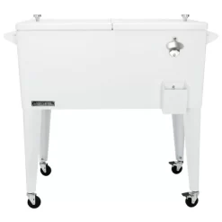 80qt Portable Rolling Patio Cooler - Permasteel -Quality Garden Outdoor Store GUEST 21b58dc6 ae86 4817 9d94 8598e12fd297