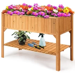 Raised Garden Bed Elevated Planter Box Shelf Standing Garden Herb Garden Wood -Quality Garden Outdoor Store GUEST 235c9249 6323 4079 bb8f 02f668a1488c