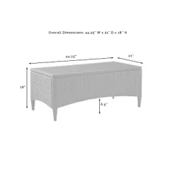 Kiawah 2pc Wicker Patio Seating Set - Sand - Crosley -Quality Garden Outdoor Store GUEST 2542edc7 2bde 48e4 a710 20285c68b2be