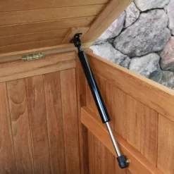 Sherwood Teak Storage Deck Box - Light Brown - Cambridge Casual -Quality Garden Outdoor Store GUEST 26543533 16b4 4abe be21 73f1af4bd8c6