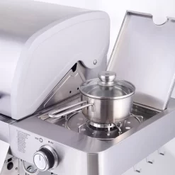 4-Burner Propane Stainless Steel Gas Grill With ClearView Lid Model 41847NG - Monument Grills -Quality Garden Outdoor Store GUEST 28c131e2 d209 483c ae00 dd48d848ac16