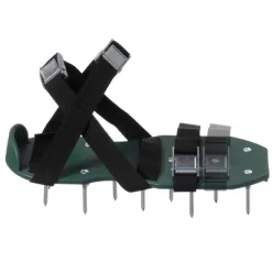 Gardenised Lawn And Garden Aerator Spike Shoe With 3 Metal Buckle Straps, Green Spiked Sandal -Quality Garden Outdoor Store GUEST 29f7c78b c1ec 4aef a947 3d096de79a9d