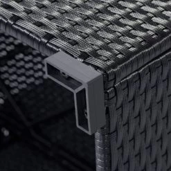 10pc Wicker Patio Sectional Seating Set With Cushion - Black/Beige - GODEER -Quality Garden Outdoor Store GUEST 2a6c75b8 963b 4c07 b2fa 9fa4d86634ce