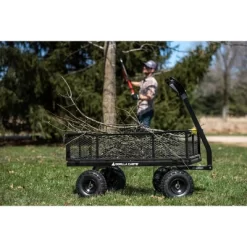 Gorilla Cart GCG-900 4 Cubic Feet 900 Pound Capacity Heavy Duty Durable Steel Utility Wagon Cart With 2 In 1 Towing Handle And Removable Sides, Gray 7 Gorilla Cart GCG-900 4 Cubic Feet 900 Pound Capacity Heavy Duty Durable Steel Utility Wagon Cart With 2 In 1 Towing Handle And Removable Sides, Gray -Quality Garden Outdoor Store GUEST 2b7073fd 06f3 42cb a2a3 a9f60c35aff5