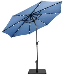 Costway 10ft Solar Lights Patio Umbrella Outdoor W/ 36 LBS Steel Umbrella Stand -Quality Garden Outdoor Store GUEST 2e747abb 453a 4c12 9501 284a4b27f4dd