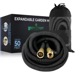 Growgreen Garden Hose With Storage Sack, Expandable Garden Hose, Flexible And Lightweight, Durable Double Latex Core, Solid Brass Connectors -Quality Garden Outdoor Store GUEST 2f0e98a5 3ede 444d 9ba8 f2754eb612b4