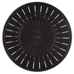 Oakland Living 5pc Swivel Rocking Aluminum Outdoor Dining Set Copper/Gray -Quality Garden Outdoor Store GUEST 305f7cec 5c0e 4768 b716 4b05d803c8b5