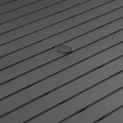 Fenton 7pc Outdoor Wicker/Metal Dining Set - Gray/Matte Black - Crosley -Quality Garden Outdoor Store GUEST 323c7f01 1daa 42af 87a6 7f69c7f9a796