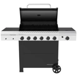 Megamaster 6-Burner Gas Grill With Stainless Steel Tong 720-0983CTG